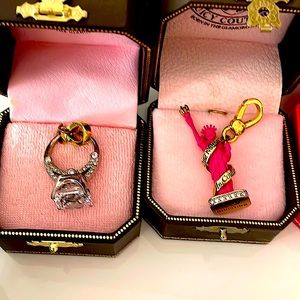 💕 JUICY COUTURE 💕 CHARMS READY TO BE FOR SALE!PLEASE BROWSE THE MANY PICTURES!
